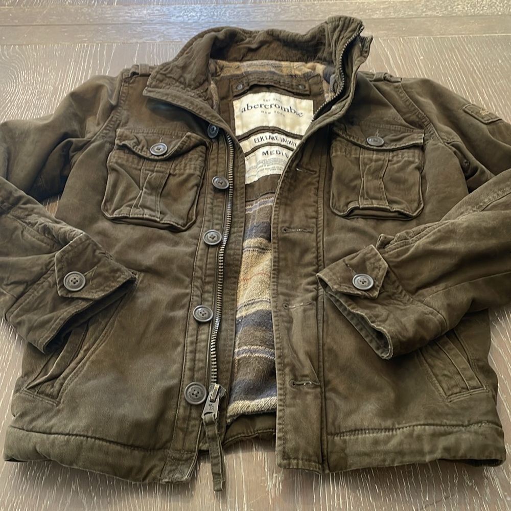Abercrombie Elk Lake Jacket youth Medium excellent condition
